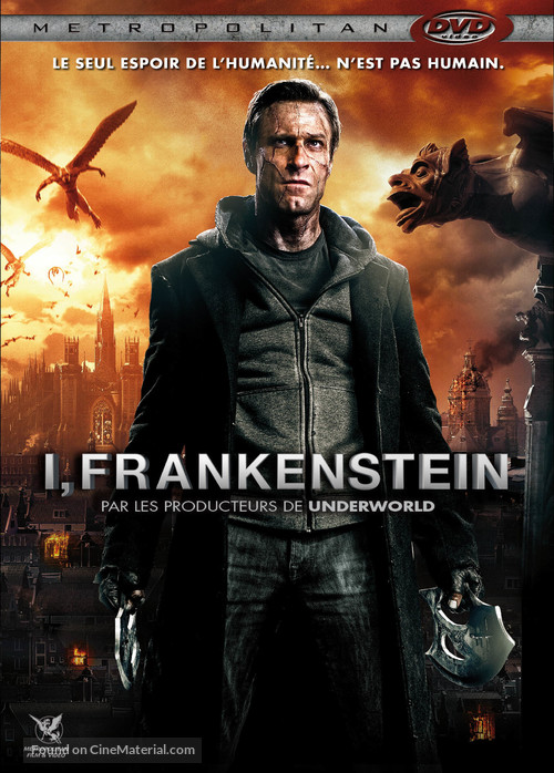 I, Frankenstein - French DVD movie cover