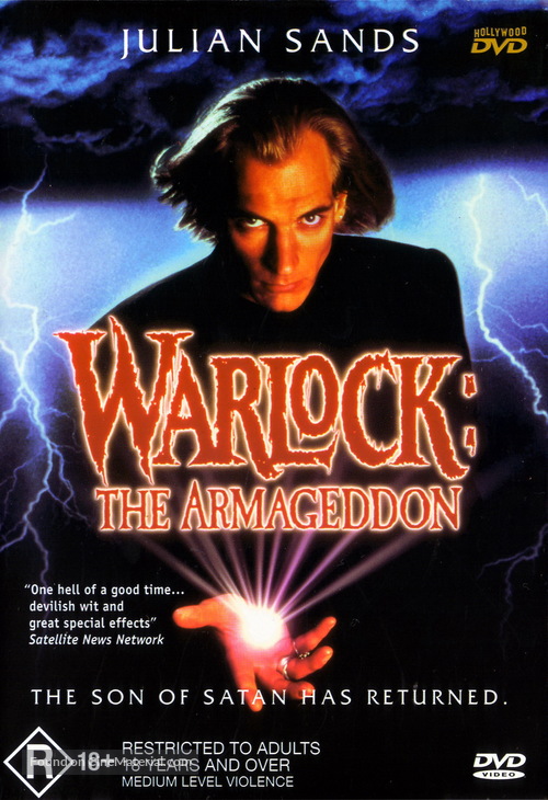 Warlock: The Armageddon - Australian Movie Cover