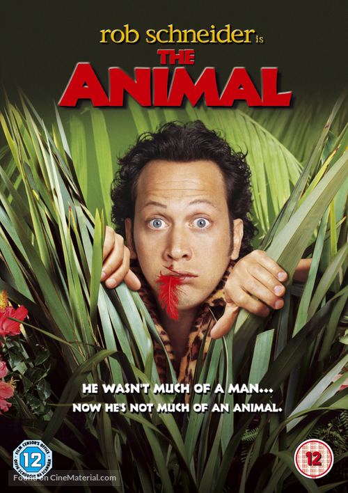 The Animal - British DVD movie cover