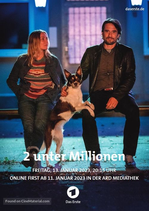 2 unter Millionen - German Movie Poster