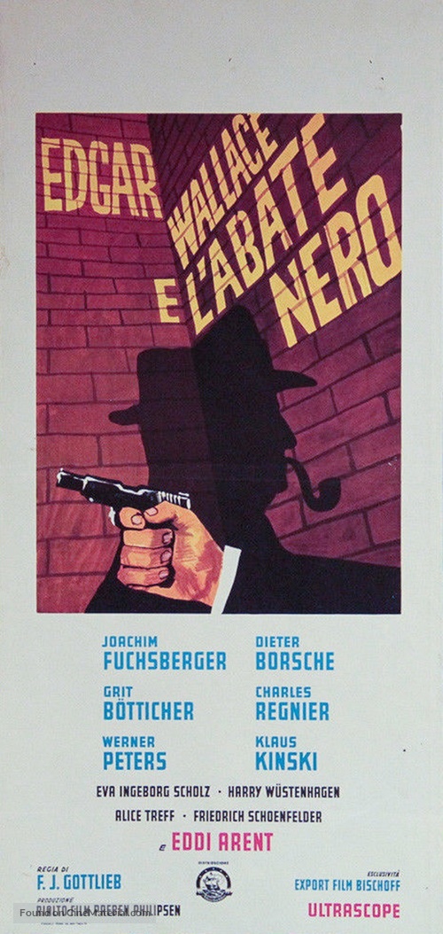 Schwarze Abt, Der - Italian Movie Poster