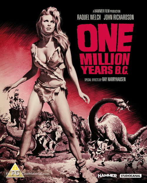 One Million Years B.C. - British Movie Cover