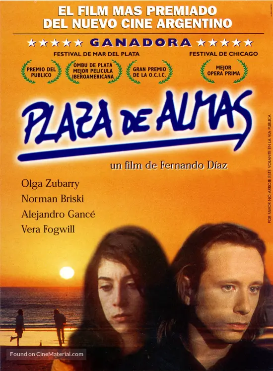 Plaza de almas (1998) Argentinian movie poster Plaza de almas (1998) Argentinian movie poster