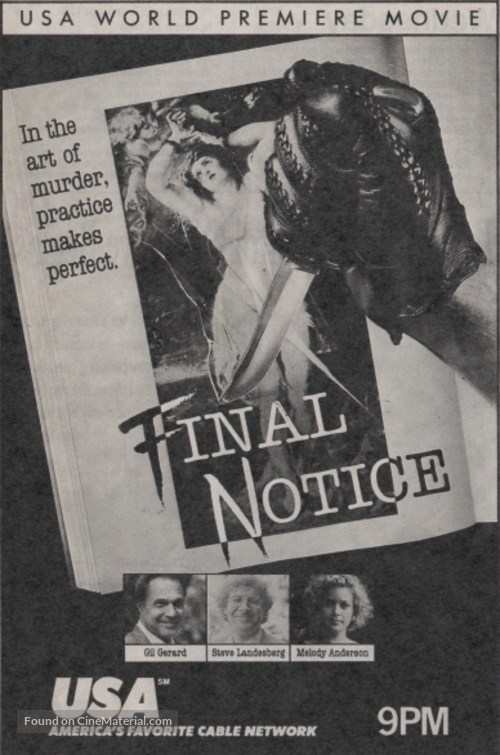 Final Notice - poster