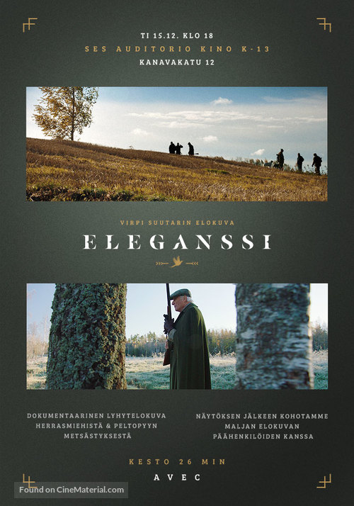 Eleganssi - Finnish Movie Poster