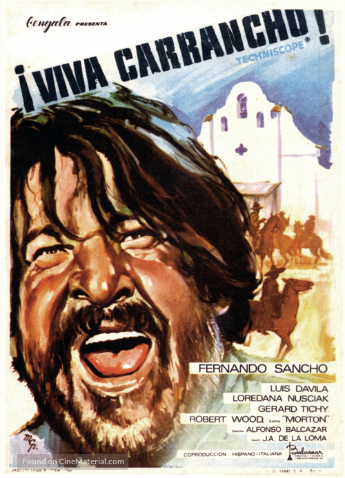 Uomo che viene da Canyon City, L&#039; - Spanish Movie Poster