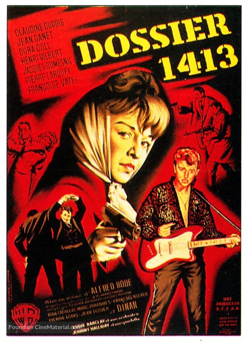 Dossier 1413 - French Movie Poster