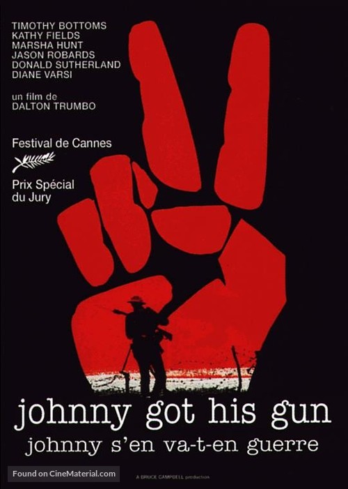 Johnny Got His Gun - French Movie Poster