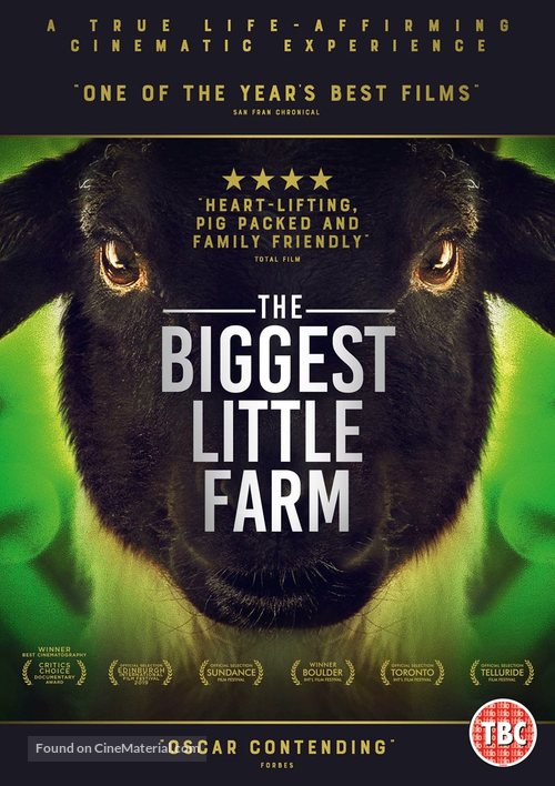 The Biggest Little Farm - British DVD movie cover