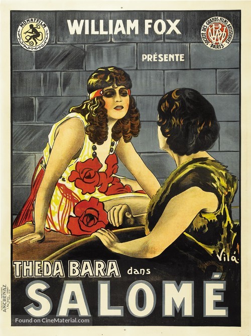 Salome - French Movie Poster