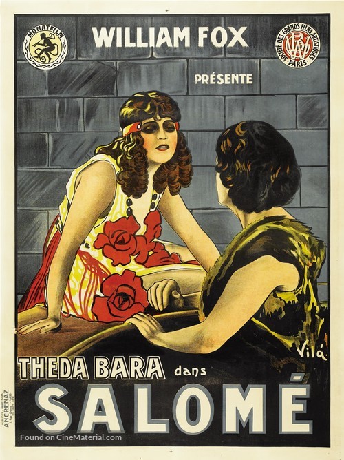 Salome - French Movie Poster