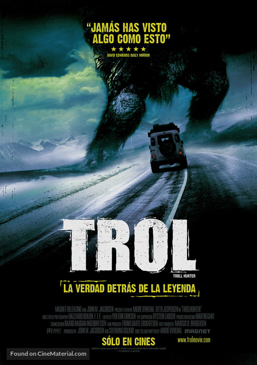 Trolljegeren - Mexican Movie Poster