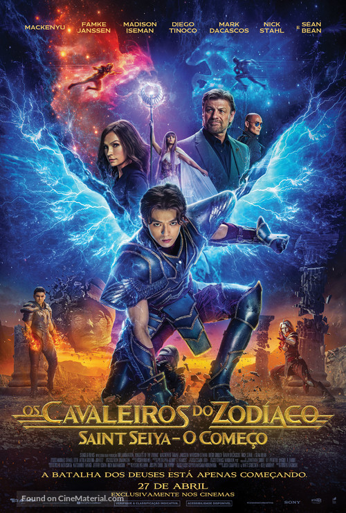 Knights of the Zodiac - Brazilian Movie Poster