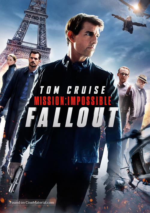 Mission: Impossible - Fallout - Czech DVD movie cover