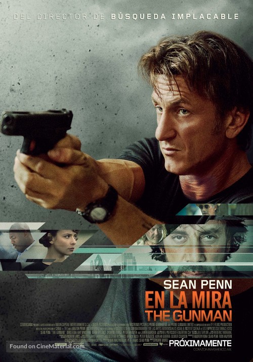 The Gunman - Mexican Movie Poster