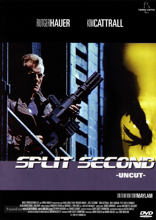 Split Second - German DVD movie cover