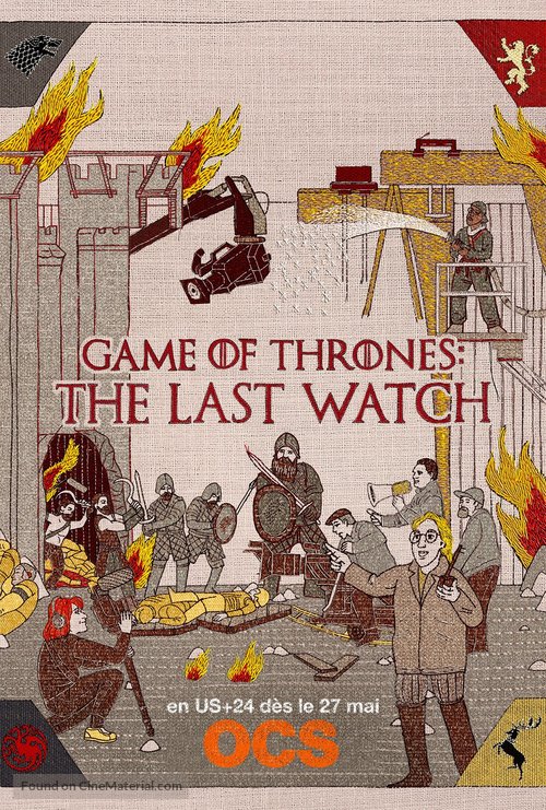 Game of Thrones: The Last Watch - French Movie Poster