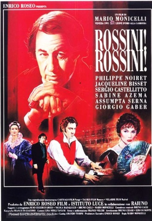 Rossini! Rossini! - Italian Movie Poster