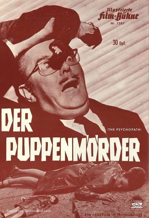 The Psychopath - German poster