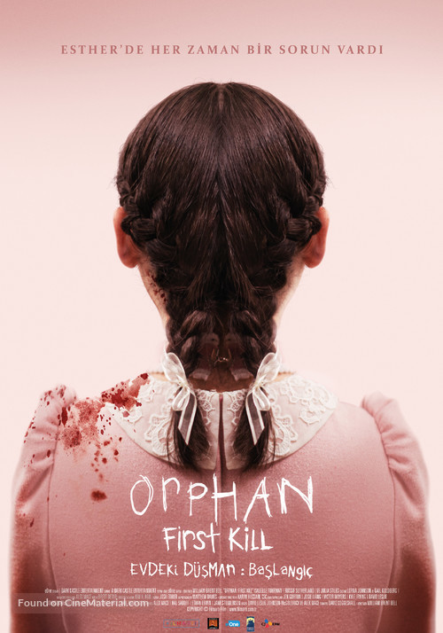 Orphan: First Kill - Turkish Movie Poster