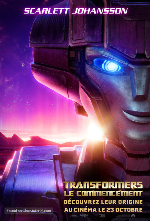 Transformers One - French Movie Poster