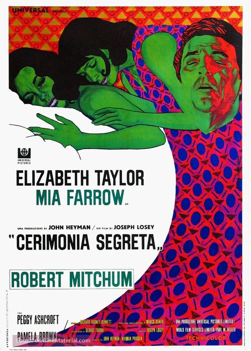 Secret Ceremony - Italian Movie Poster