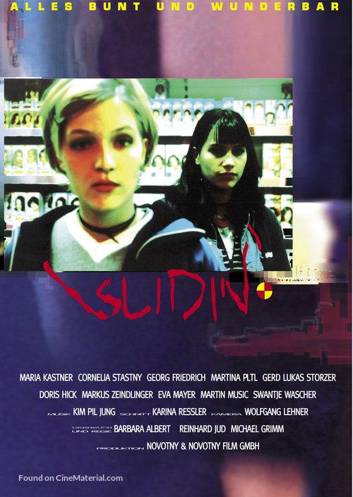 Slidin&#039; - Alles bunt und wunderbar - Austrian Movie Poster