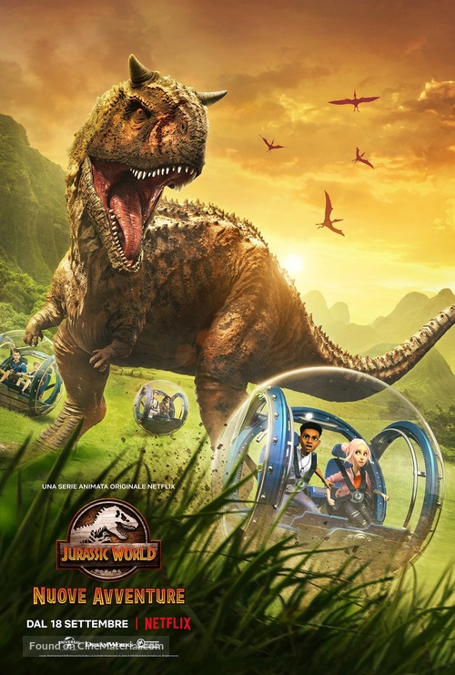 &quot;Jurassic World: Camp Cretaceous&quot; - Italian Movie Poster