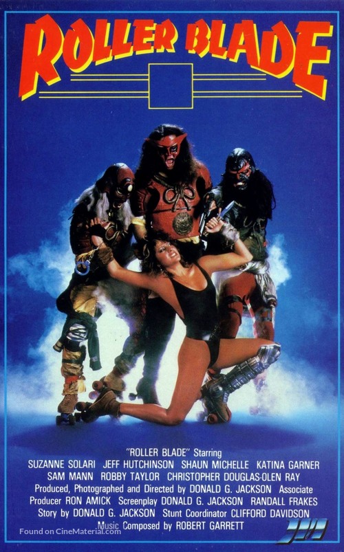 Roller Blade - Norwegian VHS movie cover