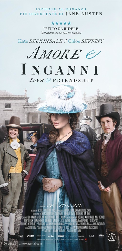 Love &amp; Friendship - Italian Movie Poster