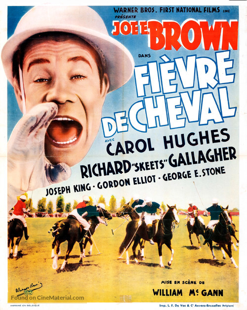 Polo Joe - Belgian Movie Poster