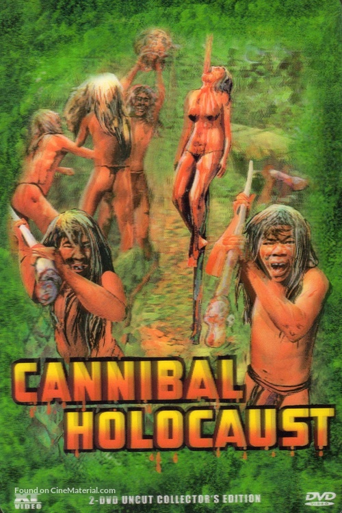 Cannibal Holocaust - Austrian DVD movie cover