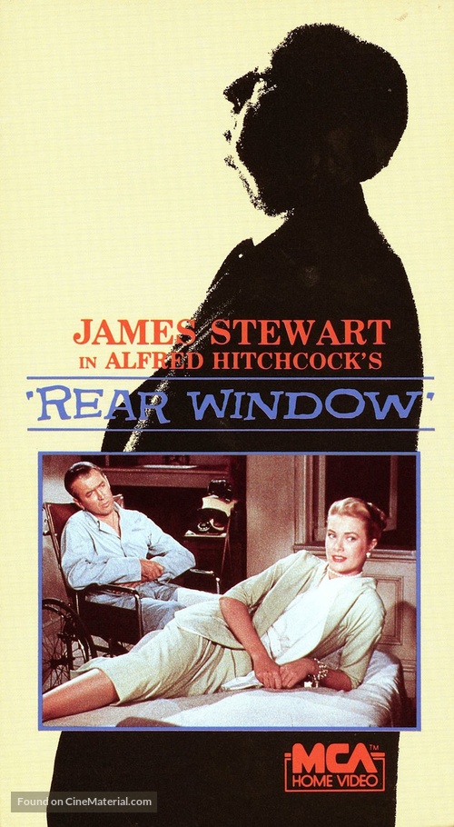 Rear Window - VHS movie cover