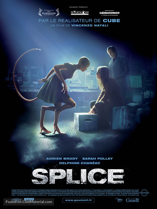 Splice - French Movie Poster