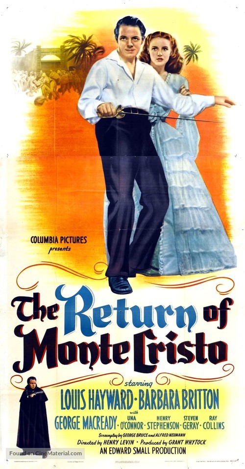 The Return of Monte Cristo - Movie Poster
