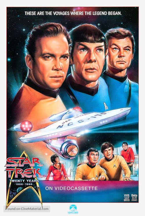 &quot;Star Trek&quot; - Video release movie poster