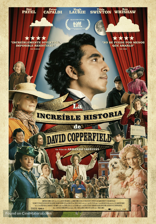 The Personal History of David Copperfield - Spanish Movie Poster