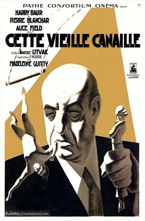 Cette vieille canaille - French Movie Poster