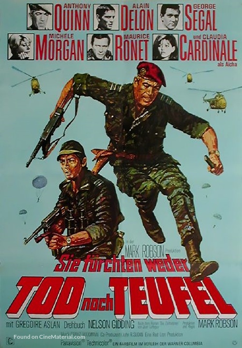 Lost Command - German Movie Poster