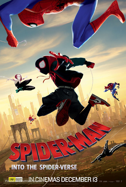 Spider-Man: Into the Spider-Verse - Australian Movie Poster