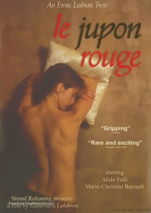 Le jupon rouge - DVD movie cover
