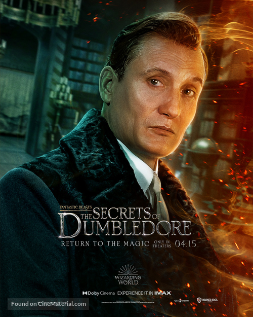 Fantastic Beasts: The Secrets of Dumbledore - Movie Poster