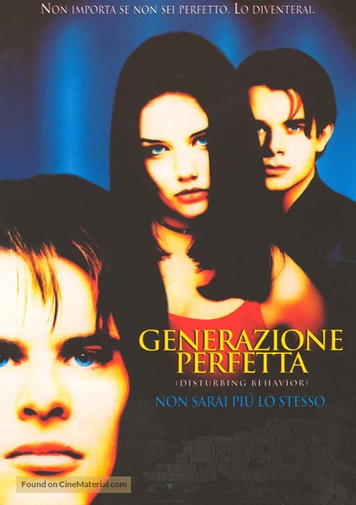 Disturbing Behavior - Italian Movie Poster