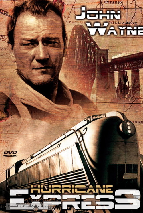 The Hurricane Express - German DVD movie cover