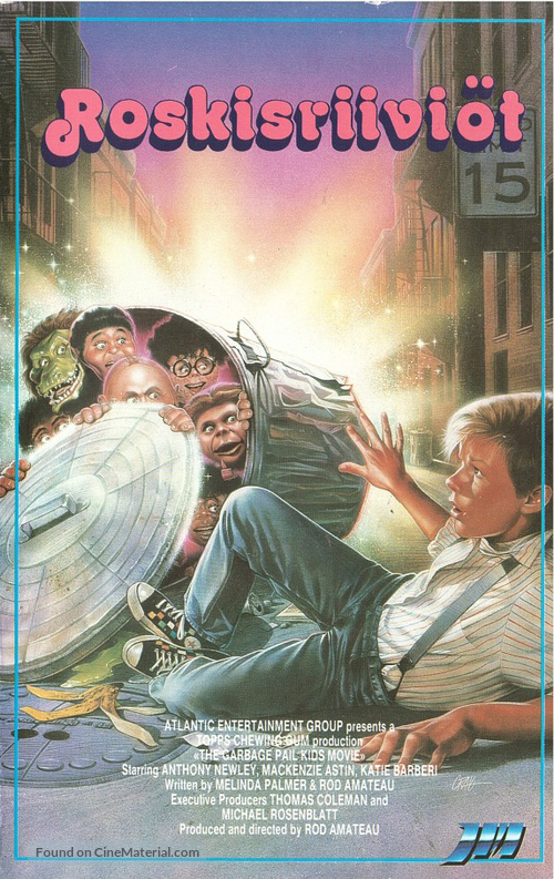 The Garbage Pail Kids Movie - Finnish VHS movie cover