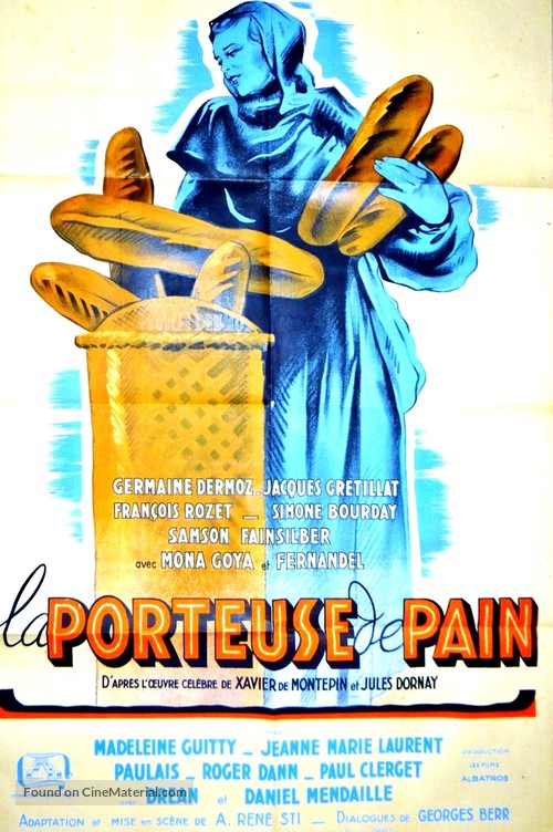 La porteuse de pain - French Movie Poster