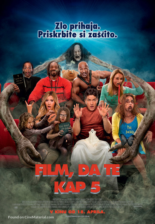 Scary Movie 5 - Slovenian Movie Poster