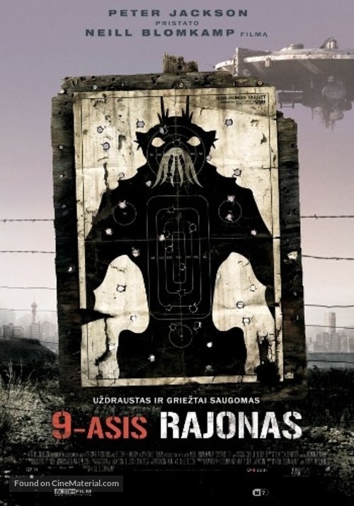 District 9 - Lithuanian Movie Poster