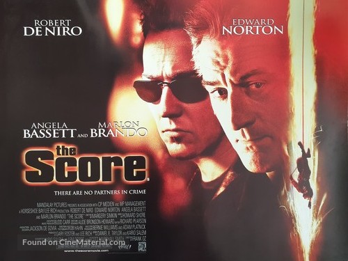 The Score - British Movie Poster