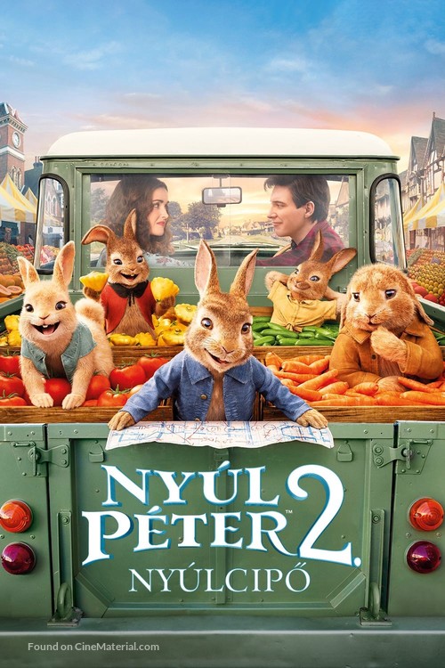 Peter Rabbit 2: The Runaway - Hungarian Video on demand movie cover